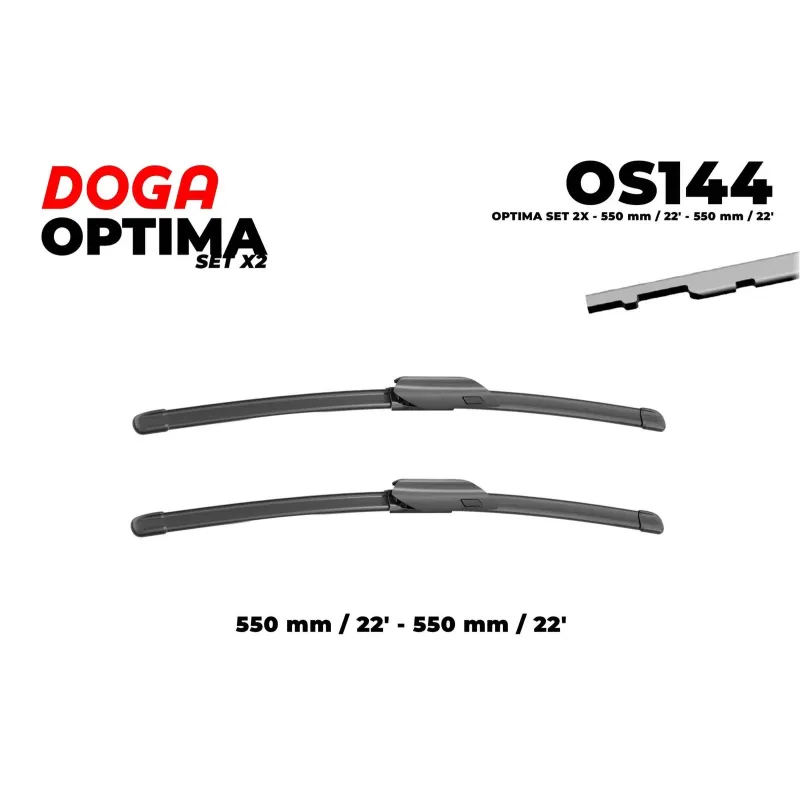 DOGA OS144 Limpiaparabrisas