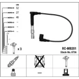 NGK 0736 Juego de cables de encendido