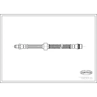 CORTECO 19030135 Tubo flexible de frenos