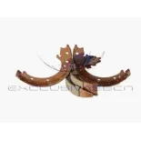 MDR MRS-2405 Juego de zapatas de frenos, freno de estacionamiento