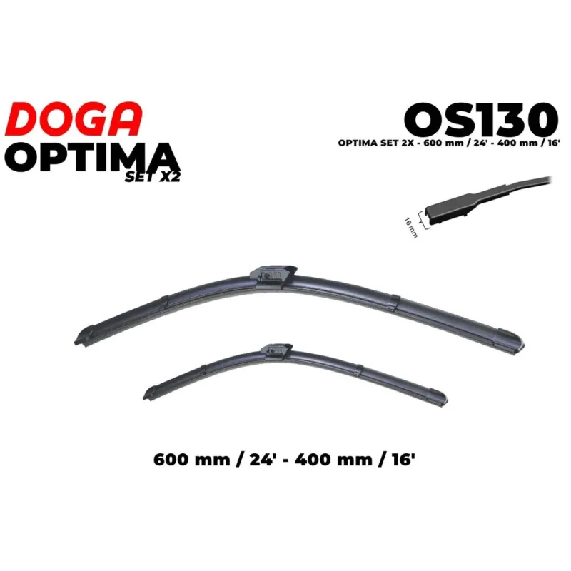 DOGA OS130 Limpiaparabrisas