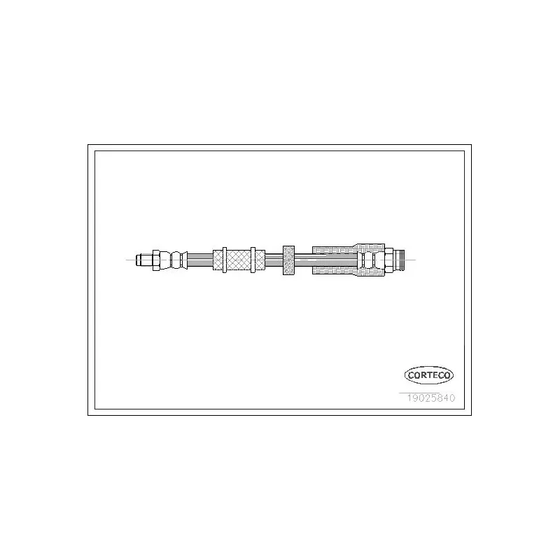 CORTECO 19025840 Tubo flexible de frenos