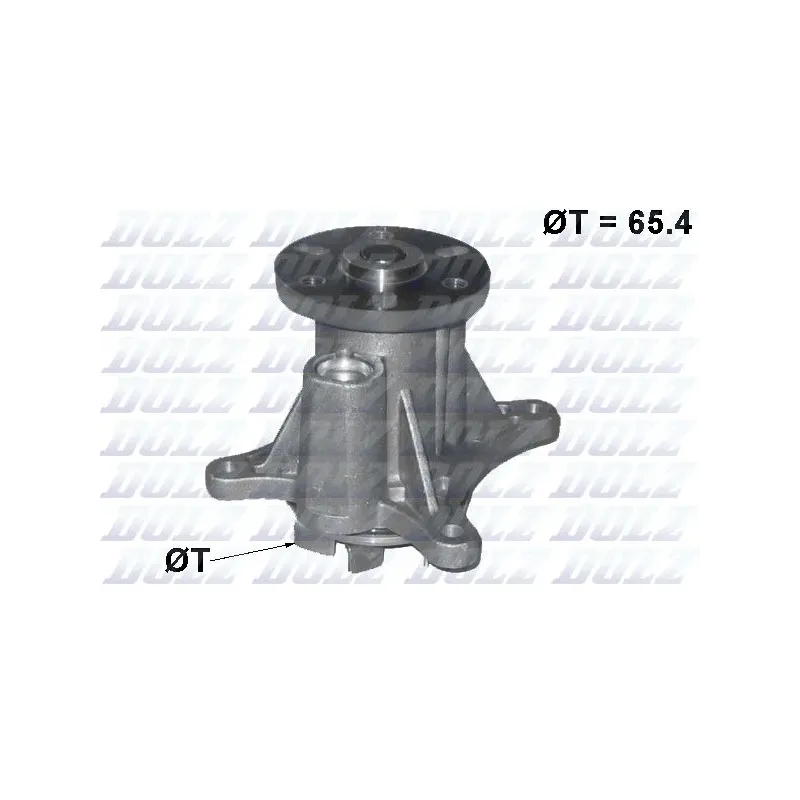 DOLZ C137 Bomba de agua, refrigeración del motor