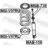 FEBEST MAB-159 Conector, amortiguador