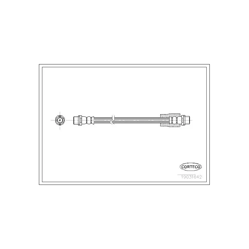 CORTECO 19031642 Tubo flexible de frenos
