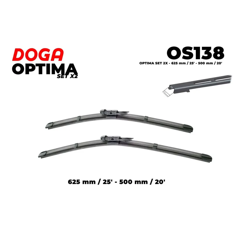 DOGA OS138 Limpiaparabrisas