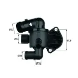 MAHLE TI 33 87 Termostato, refrigerante