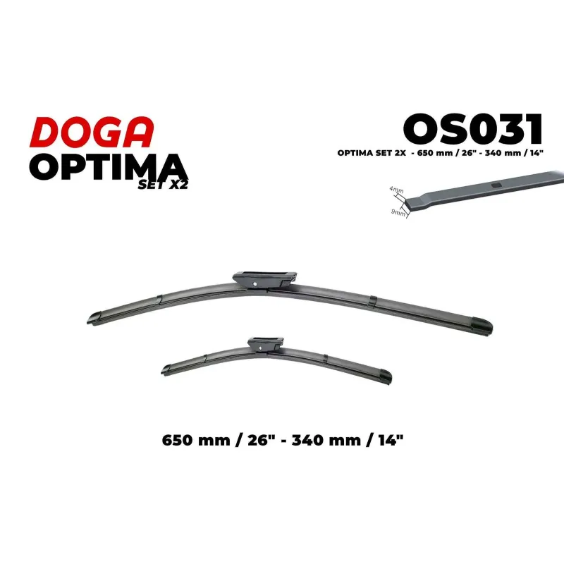 DOGA OS031 Limpiaparabrisas