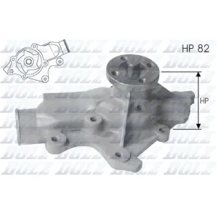 DOLZ J201 Bomba de agua, refrigeración del motor