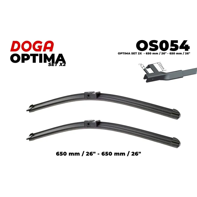 DOGA OS054 Limpiaparabrisas