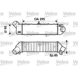 VALEO 817767 Radiador de aire de admisión