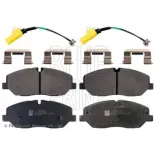 BLUE PRINT ADG042172 Juego de pastillas de freno