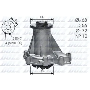 DOLZ M276 Bomba de agua, refrigeración del motor