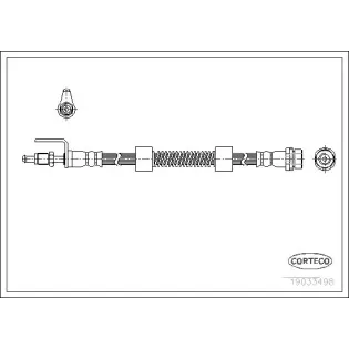 CORTECO 19033498 Tubo flexible de frenos