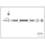 CORTECO 19033498 Tubo flexible de frenos