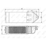 NRF 31202 Radiador de aceite, aceite motor
