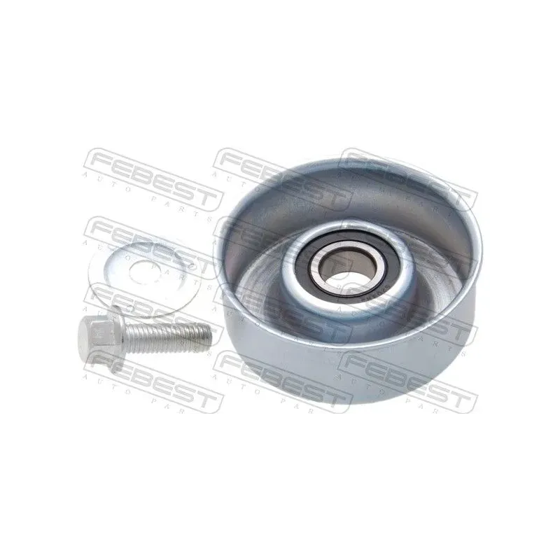 FEBEST 0487-KB4T Polea tensora, correa poli V