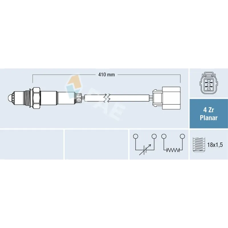 FAE 77322 Sonda Lambda