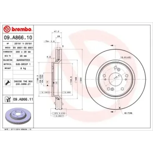 AP 25191 Disco de freno