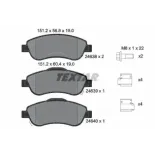 TEXTAR 2463801 Juego de pastillas de freno