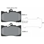 TEXTAR 2032501 Juego de pastillas de freno