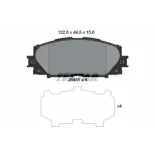 TEXTAR 2445101 Juego de pastillas de freno