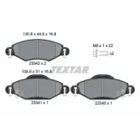 TEXTAR 2334001 Juego de pastillas de freno