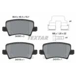 TEXTAR 2408601 Juego de pastillas de freno