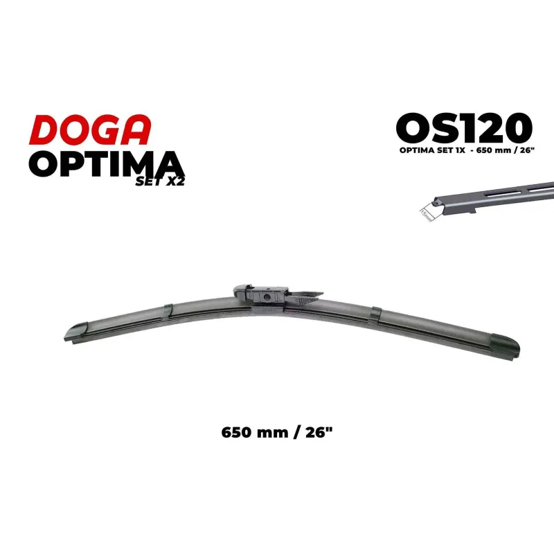 DOGA OS120 Limpiaparabrisas