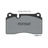 TEXTAR 2409801 Juego de pastillas de freno