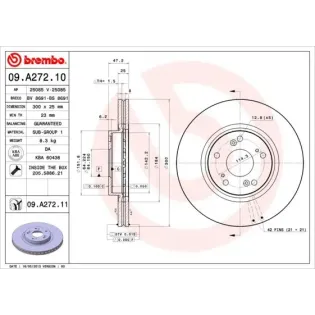 AP 25085 Disco de freno