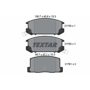 TEXTAR 2175901 Juego de pastillas de freno