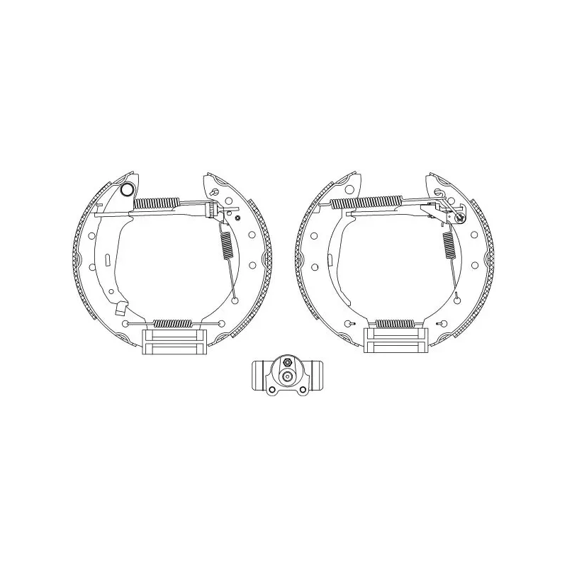 TEXTAR 84048000 Juego de zapatas de frenos