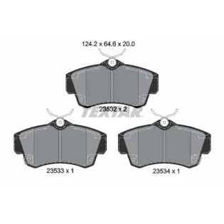 TEXTAR 2353202 Juego de pastillas de freno