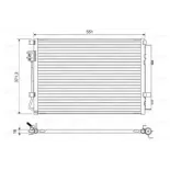 VALEO 822581 Condensador, aire acondicionado