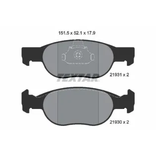 TEXTAR 2193101 Juego de pastillas de freno