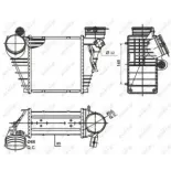 NRF 30838 Radiador de aire de admisión