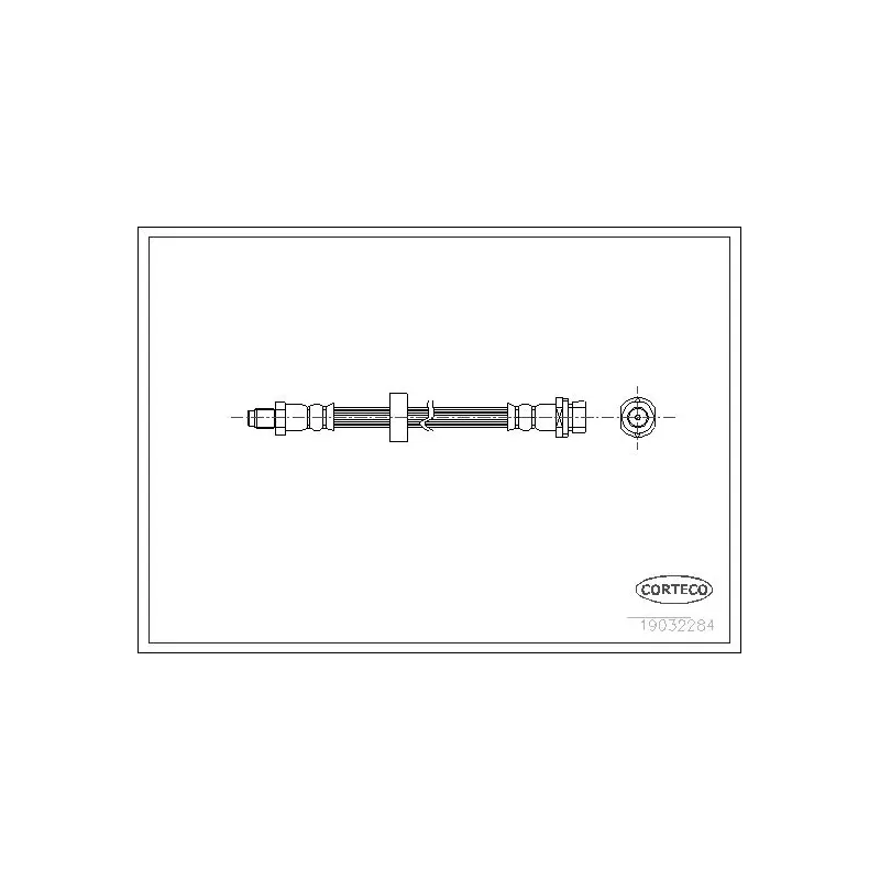 CORTECO 19032284 Tubo flexible de frenos
