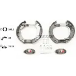 TEXTAR 84048900 Juego de zapatas de frenos