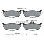 TEXTAR 2319002 Juego de pastillas de freno