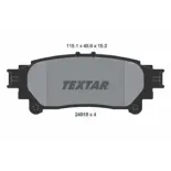 TEXTAR 2491801 Juego de pastillas de freno