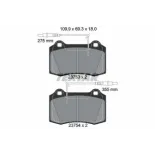 TEXTAR 2375301 Juego de pastillas de freno