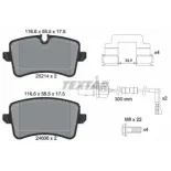 TEXTAR 2521401 Juego de pastillas de freno