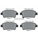TEXTAR 2390401 Juego de pastillas de freno