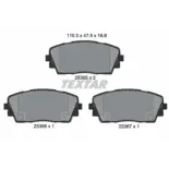 TEXTAR 2536501 Juego de pastillas de freno