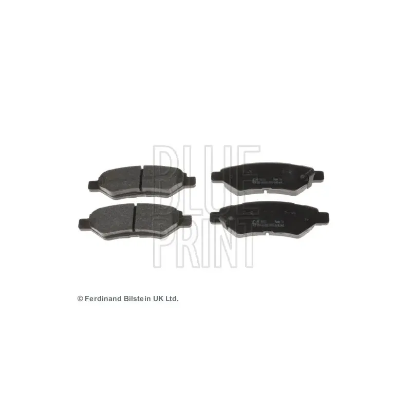 BLUE PRINT ADA104263 Juego de pastillas de freno