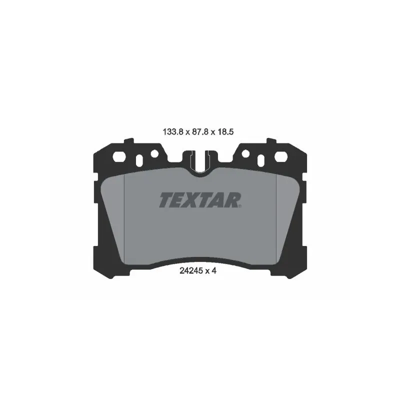 TEXTAR 2424501 Juego de pastillas de freno