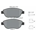 TEXTAR 2398101 Juego de pastillas de freno