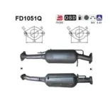 AS FD1051Q Filtro hollín/partículas, sistema escape