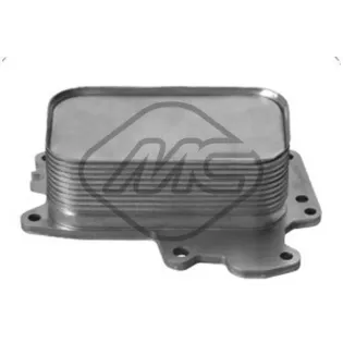 Metalcaucho 39076 Radiador de aceite, aceite motor